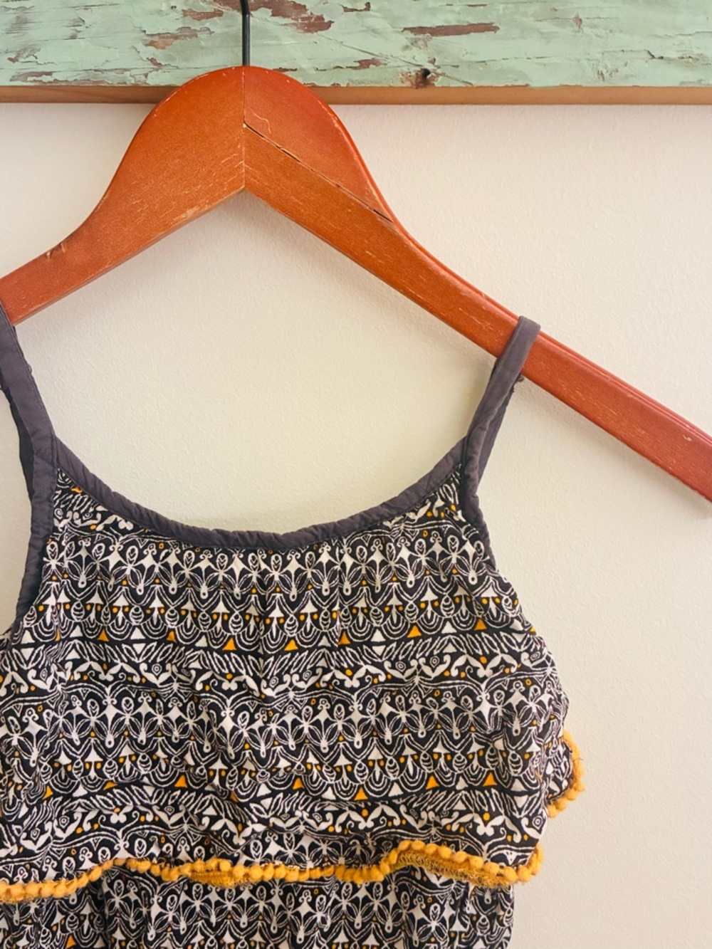 Kids Boboli Printed Ruffle Romper